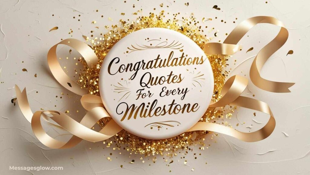 Congratulations Quotes for Every Milestone